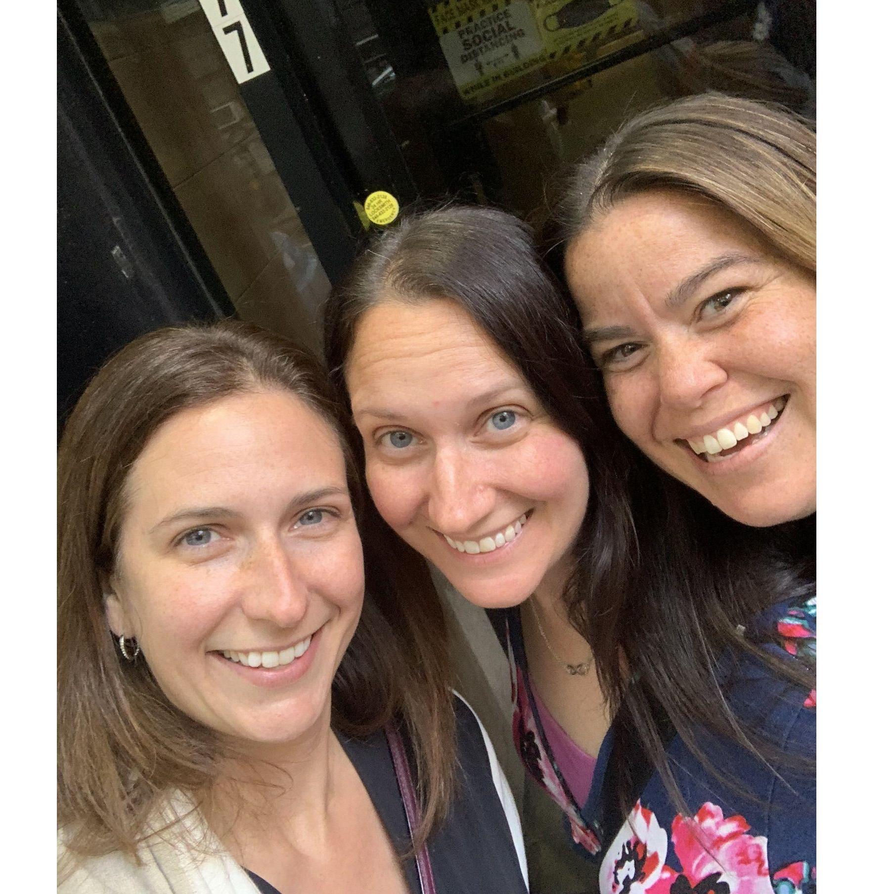 Jill, Laura, and Marisa