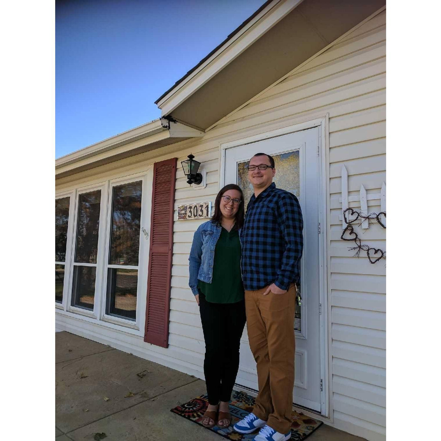 The day we closed on our first home together here in Fort Collins, CO.
