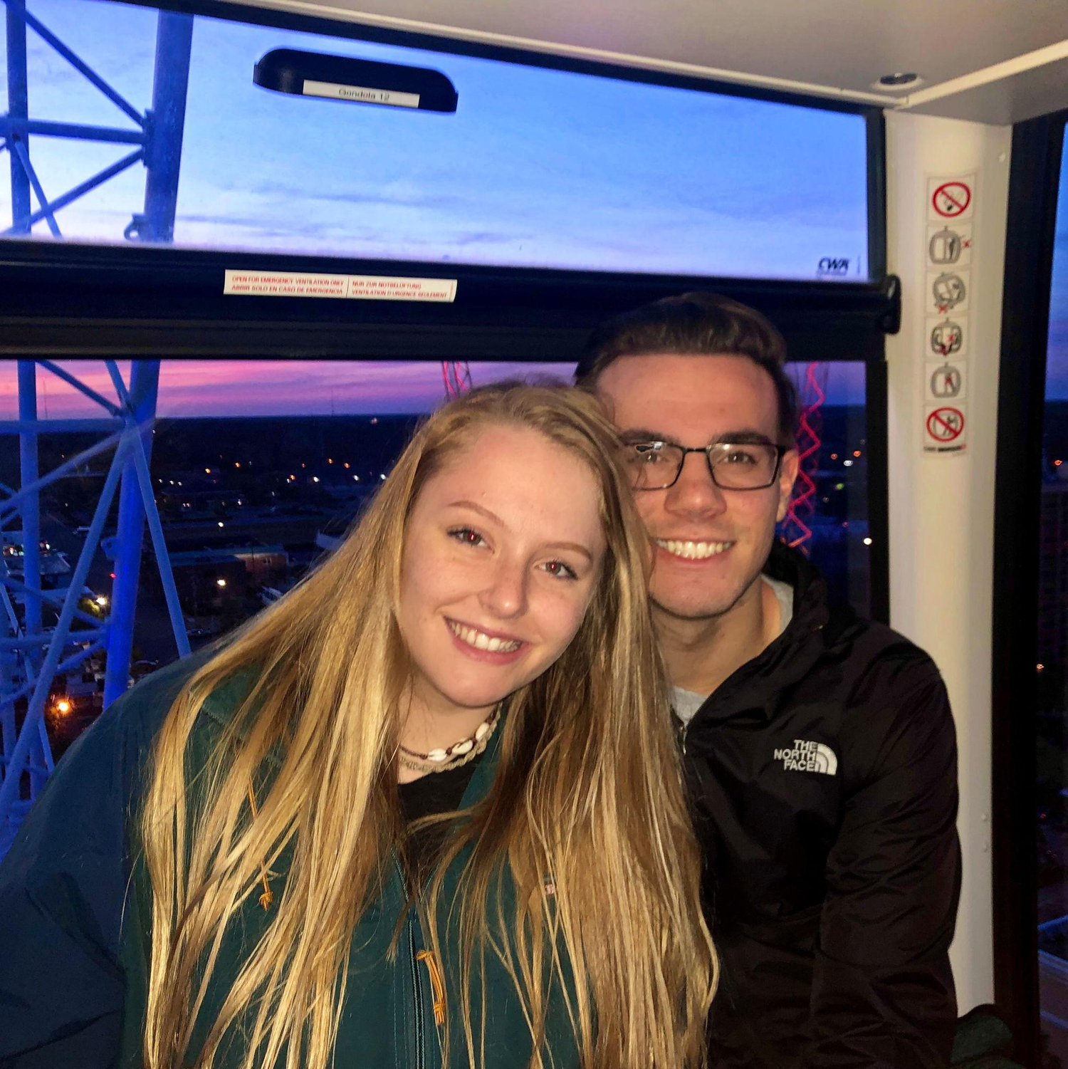 04/03/2019- Myrtle Beach ferris wheel ride
