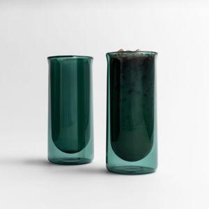 FLUR Iced Coffee Glasses | Green