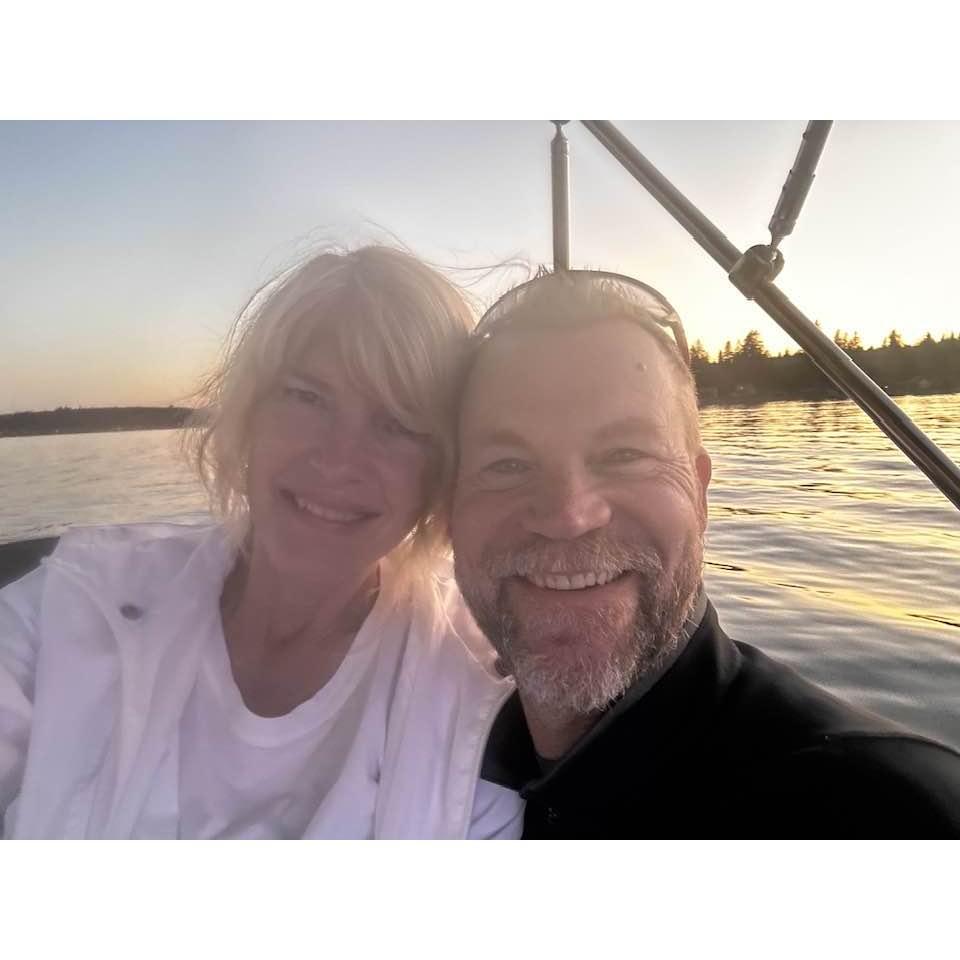 Evening boat rides in the summer are amazing!