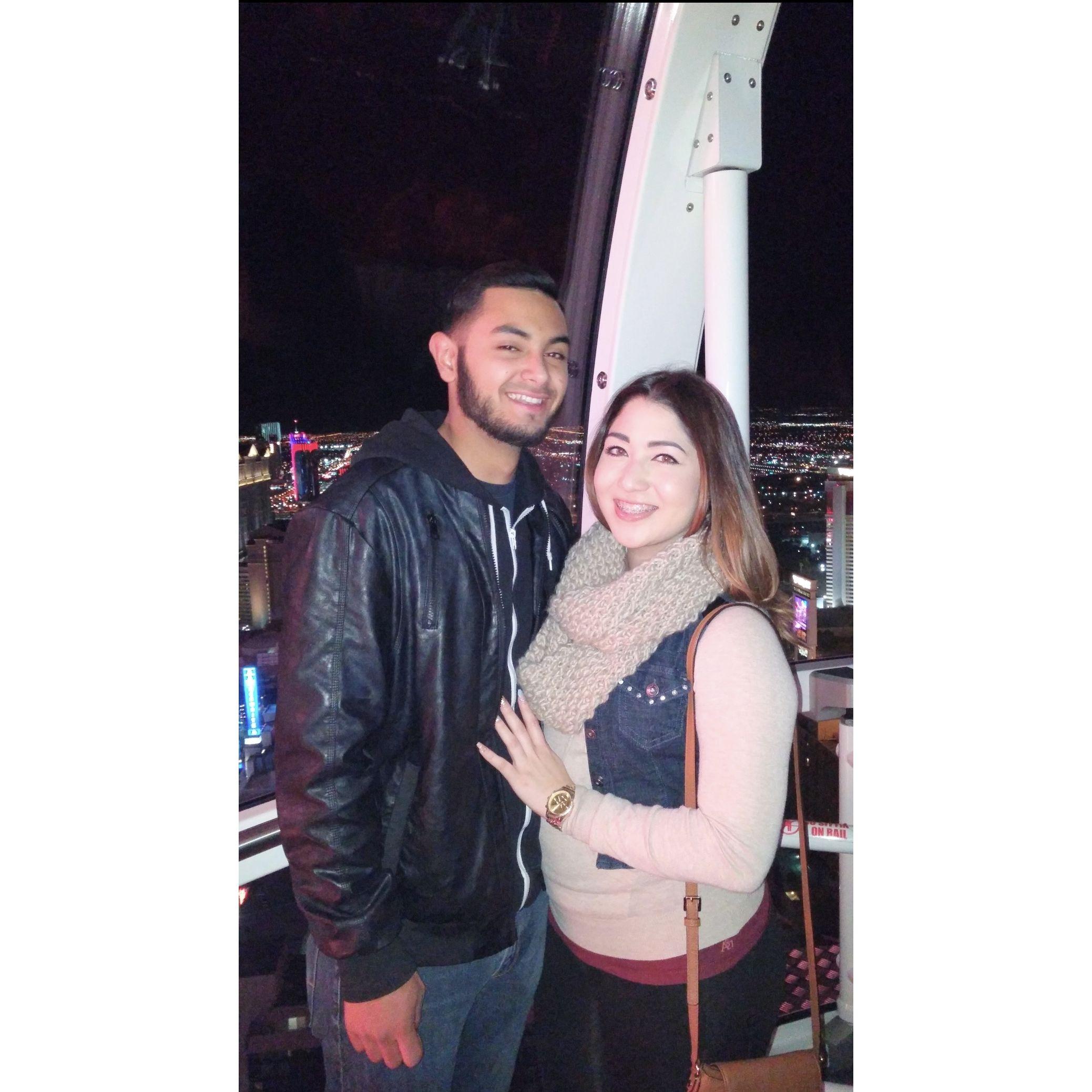 One of our very first dates 2014