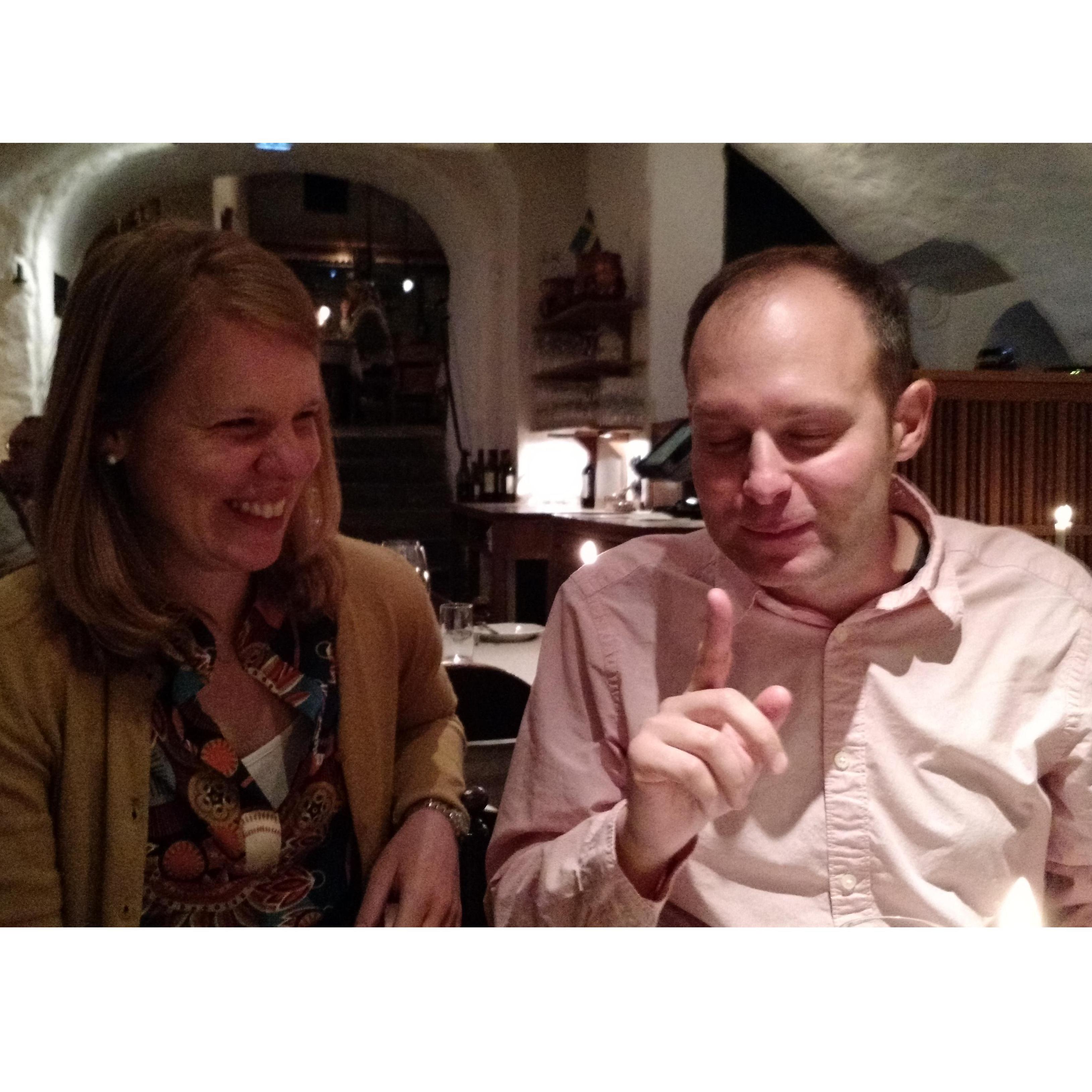 Proving that even in international settings we have trouble taking good pictures. (Stockholm)