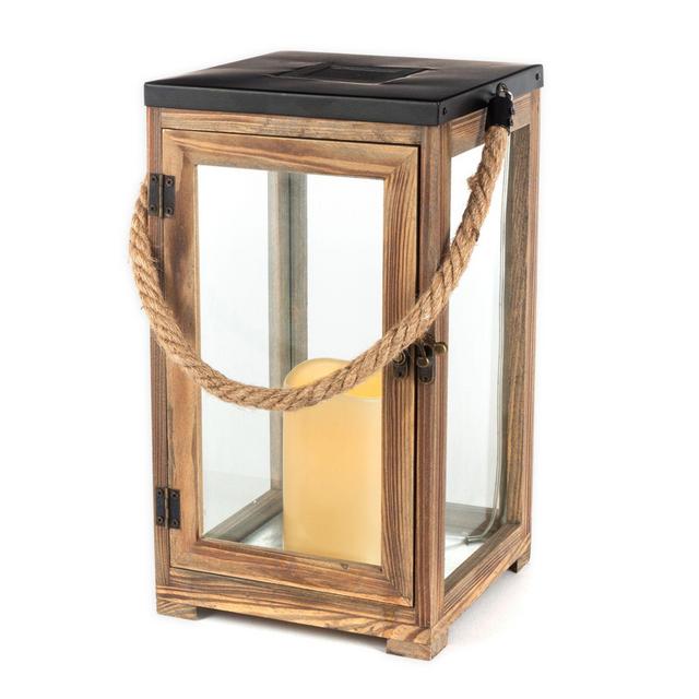 Everlasting Glow 12-Inch Solar LED Lantern
