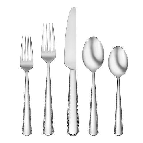 Oneida Gable 51-pc. Flatware Set with Caddy