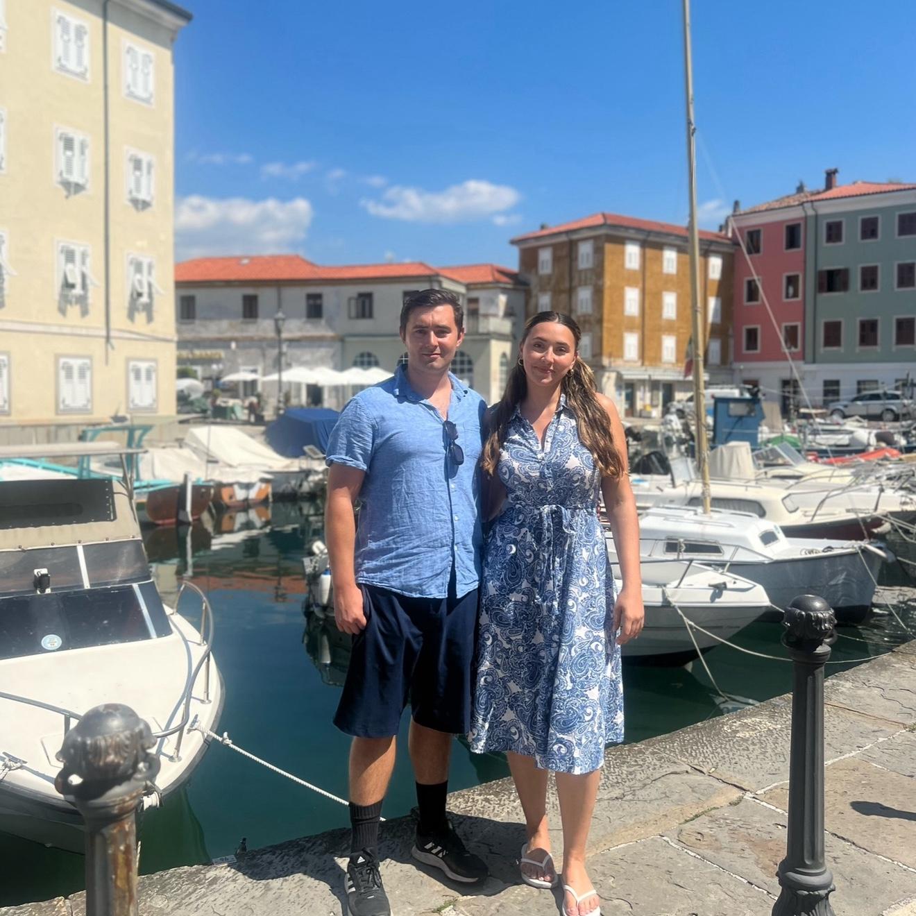 Visiting my family's hometown of Muggia!