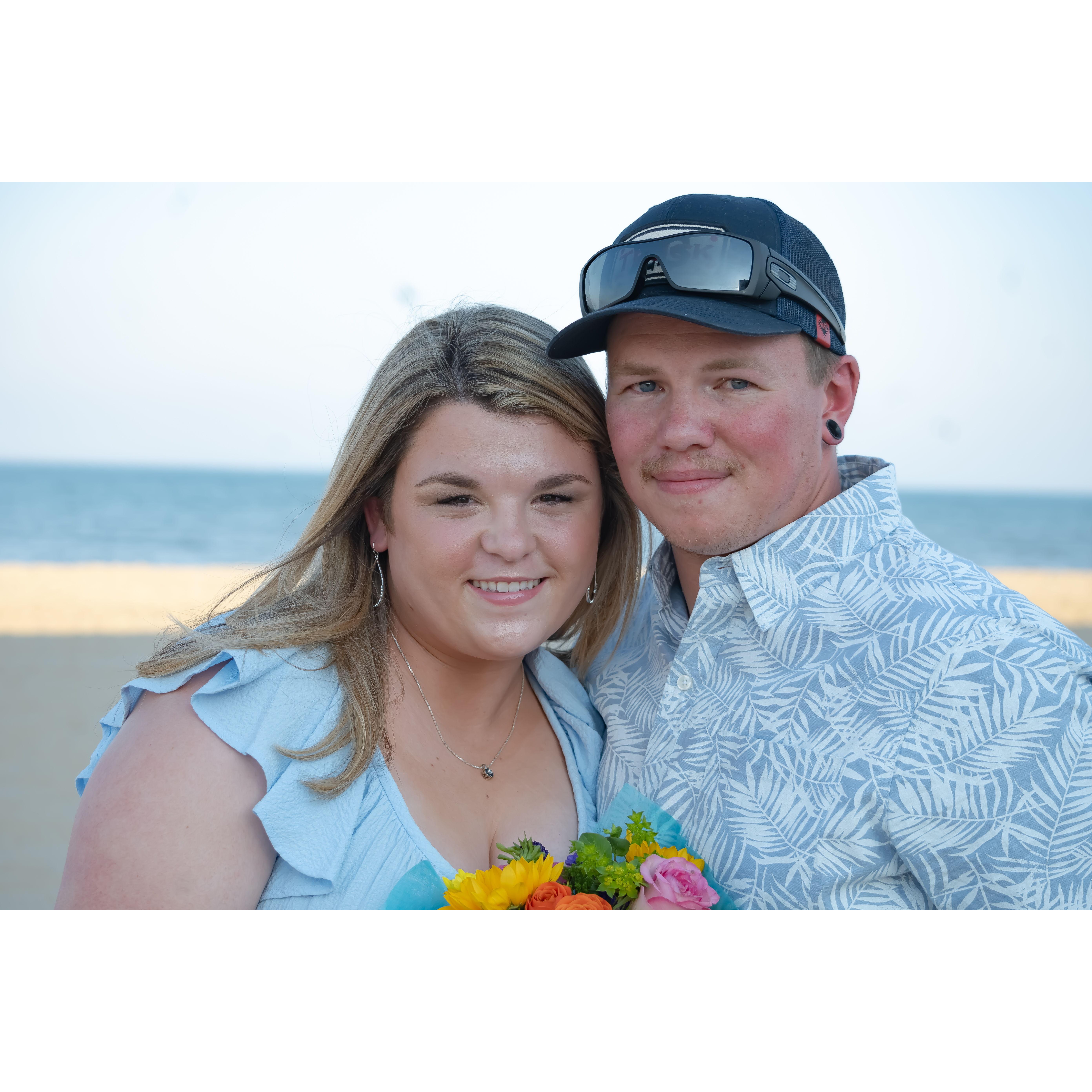 The future Mr and Mrs Bressler