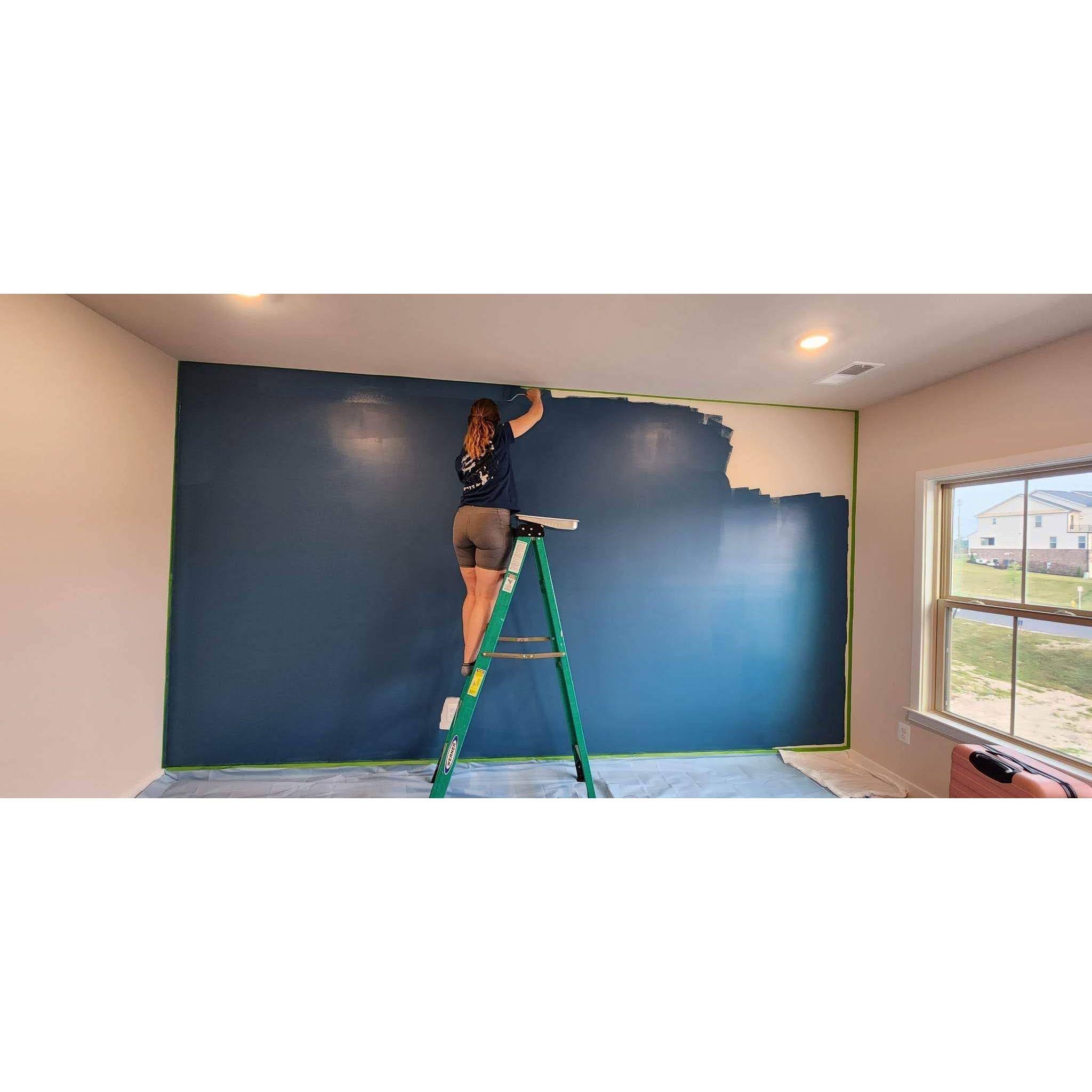 Taylor painting our new house