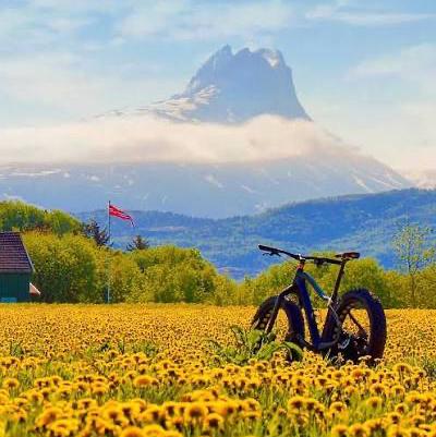 Bike tour in Norway