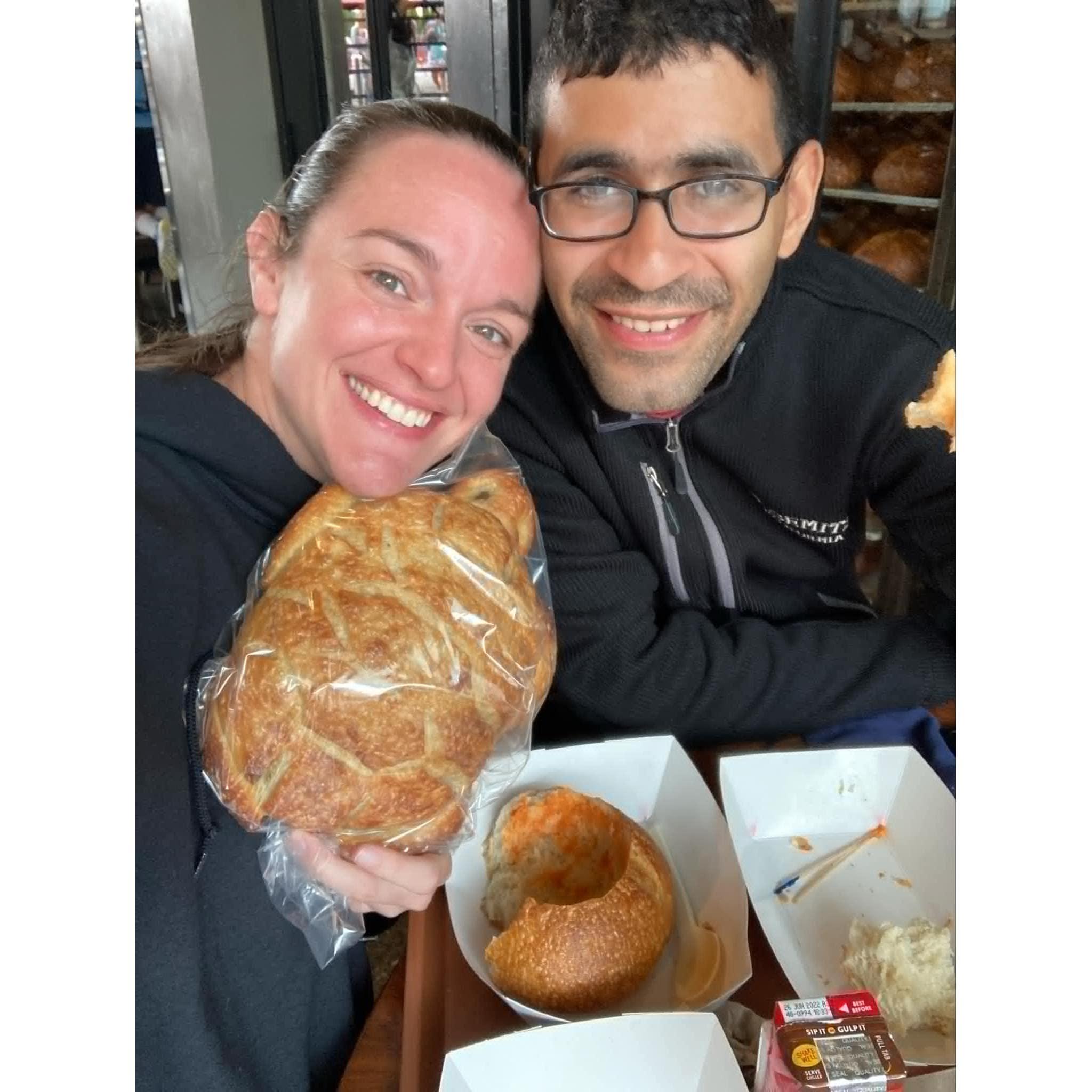 Our first vacation together to San Francisco, CA