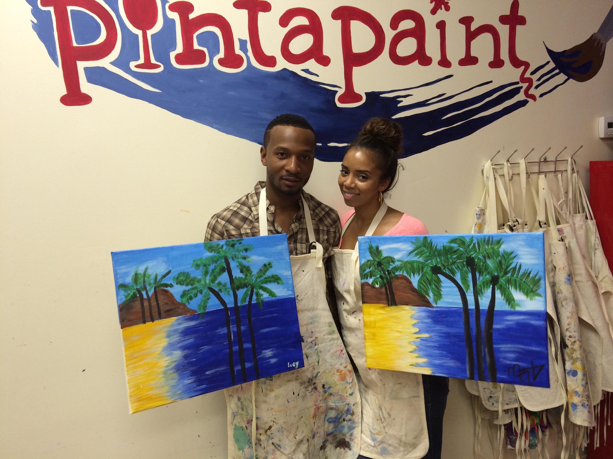 Date Night. Who had the better painting?