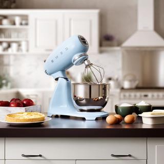 50's Retro Style Aesthetic Full-Color Stand Mixer