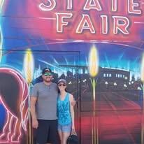 First Iowa State Fair Together 2021: This was where Mitch met Lindsay's parents for the very first time.