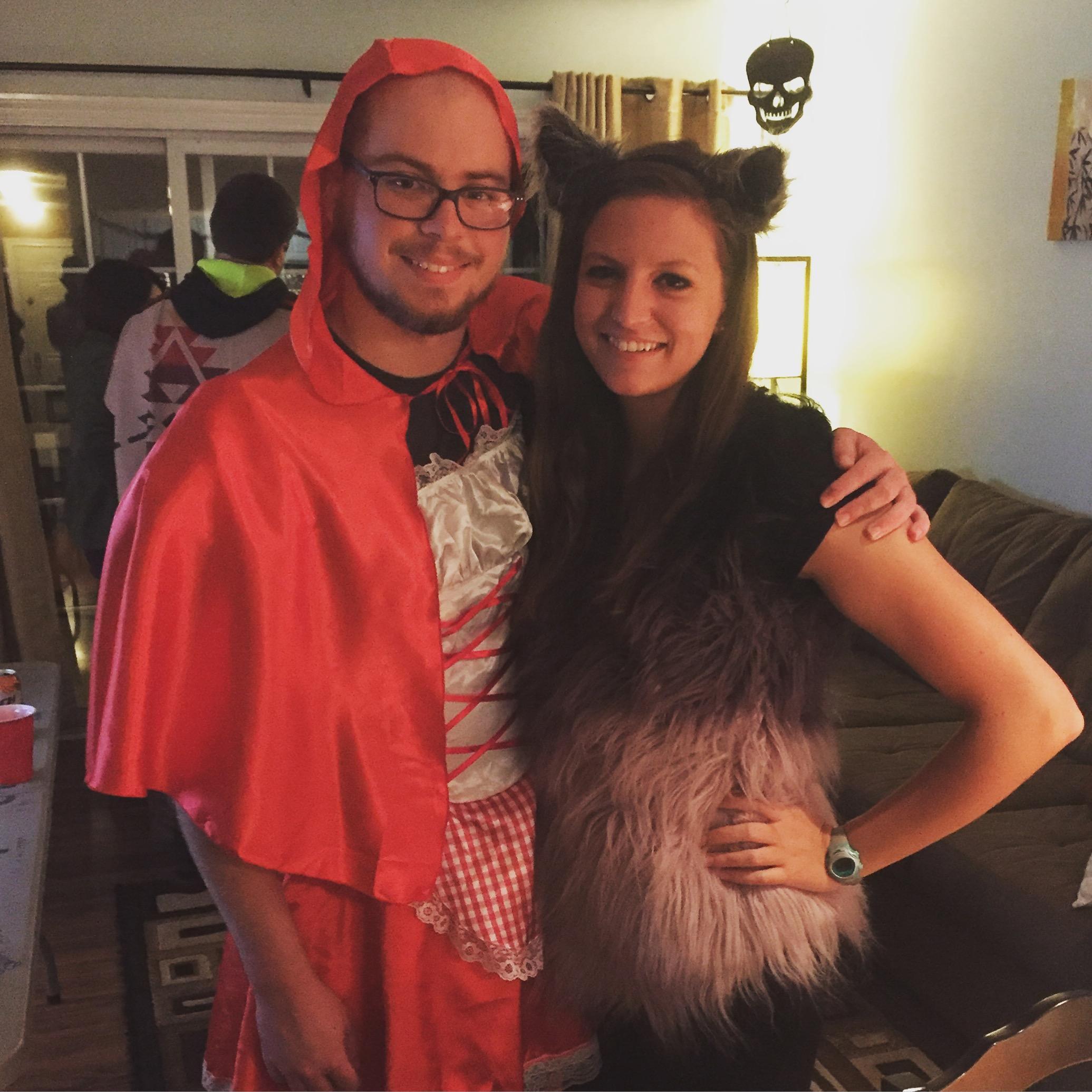 A memorable first Halloween together