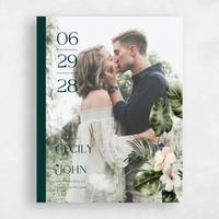 Green Wedding Save the Date - Katmai Photo