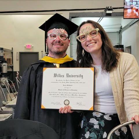 Jake's Master's Graduation