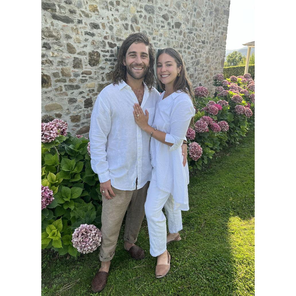 A couple days after the proposal!