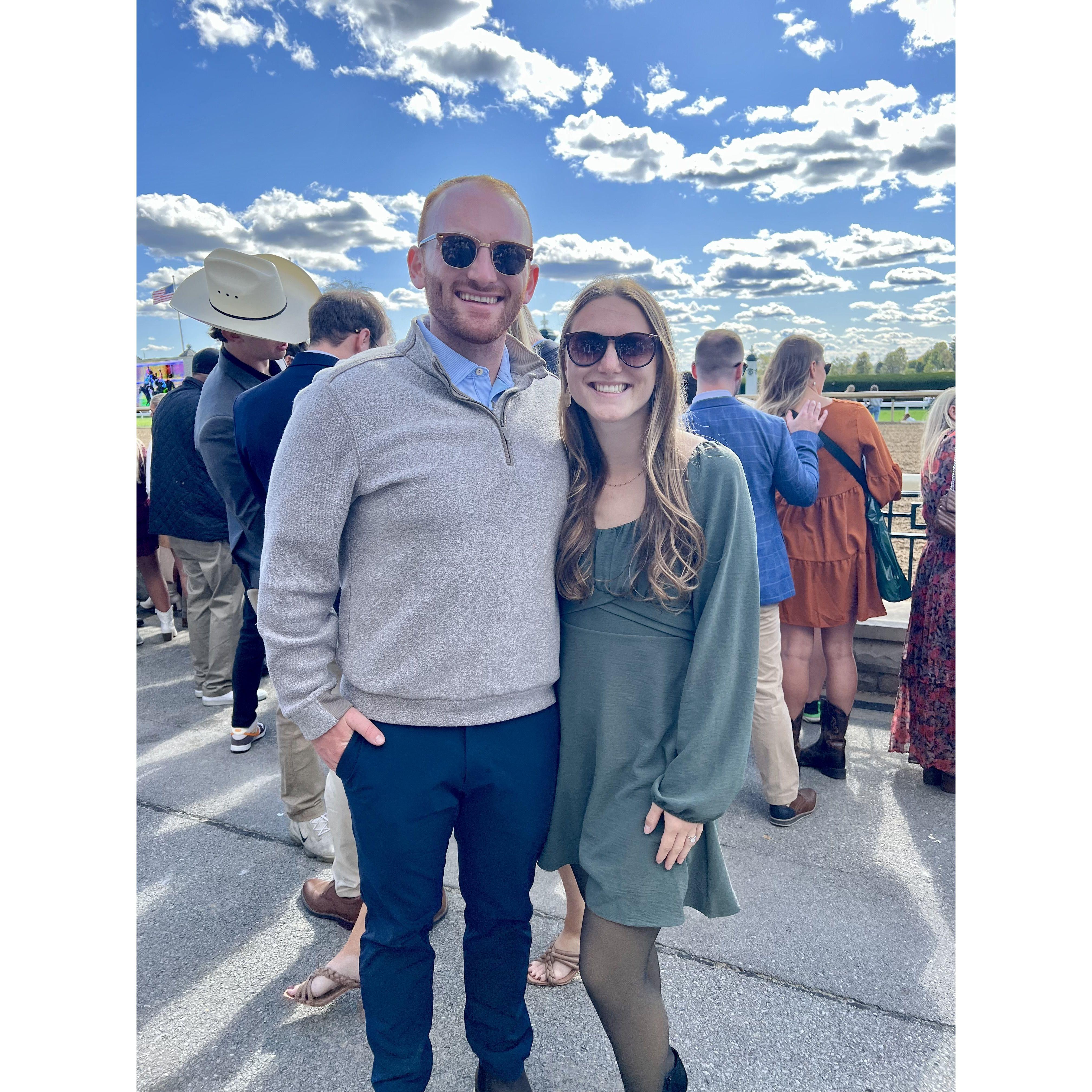 October 7th, 2023 - Opening weekend at Keeneland! We love the city of Lexington and getting to visit one of our best friends, Emma!