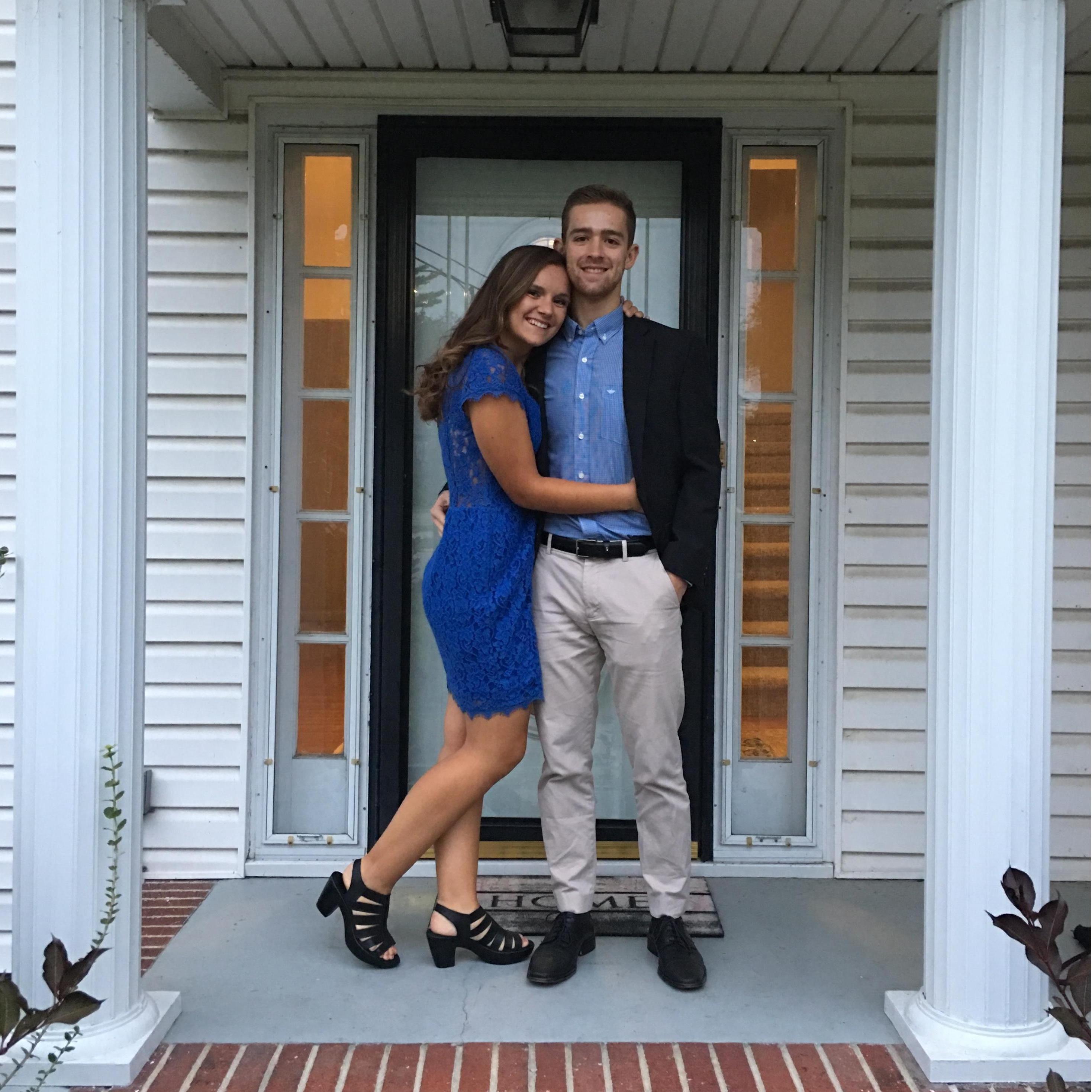 Northwestern house formal - Chris's senior year