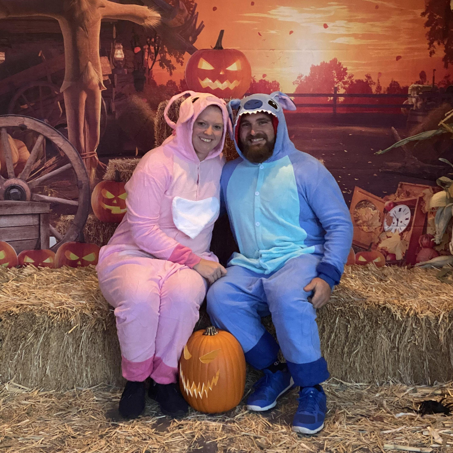 "Angel and Stitch" Halloween 2023