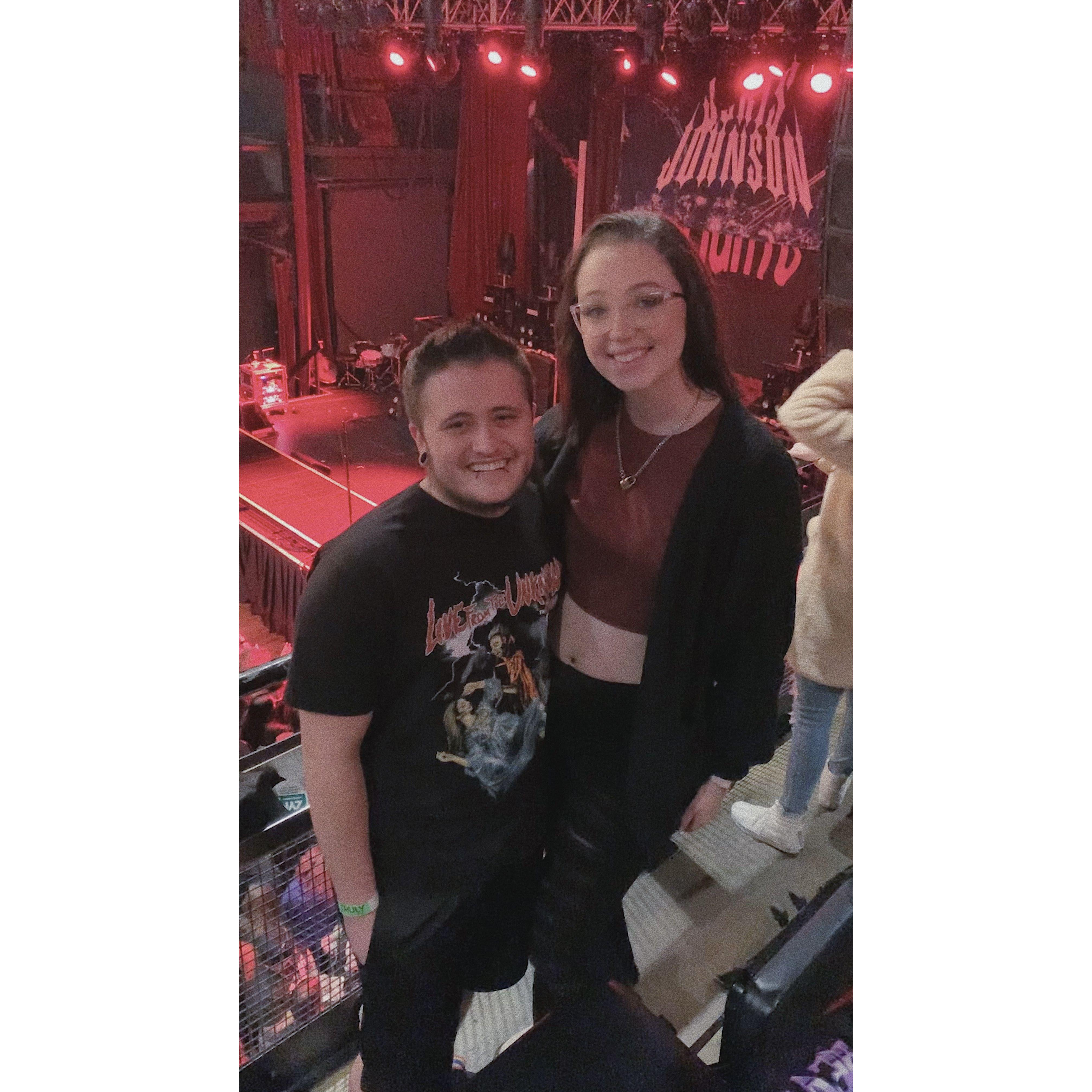 Another concert photo, from one of Jayden's favorites in 2022.