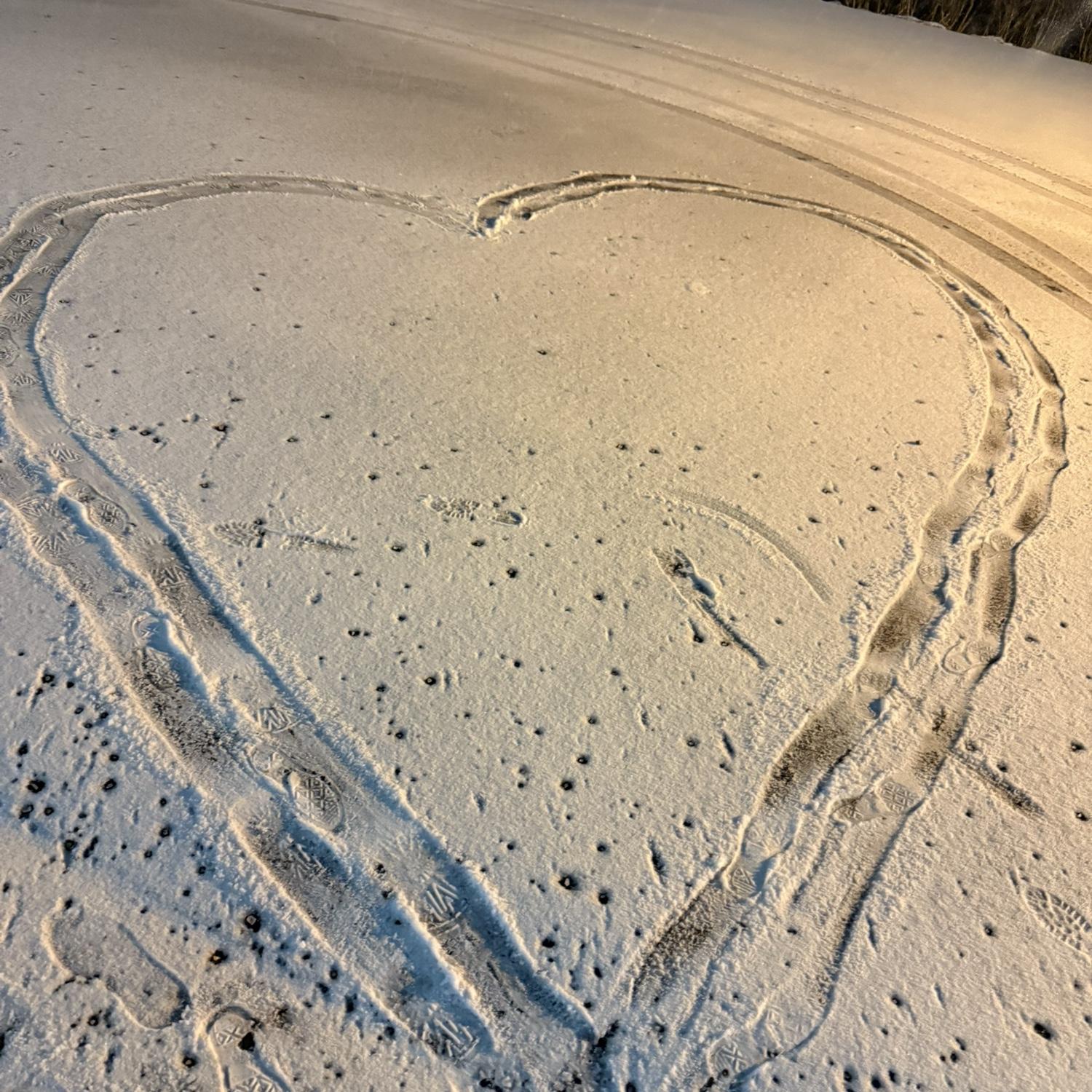 snowy love