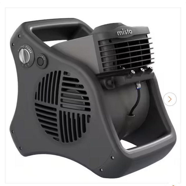 Misto 15in 3 speed outdoor misting fan