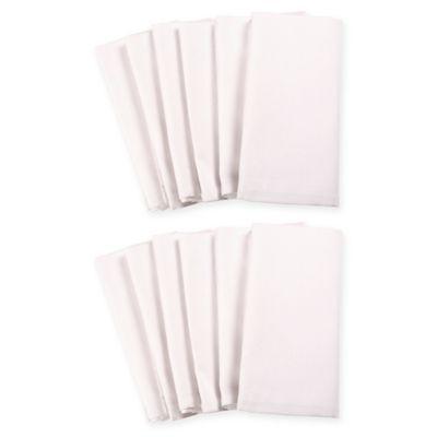 Dinner Napkins in White (Set of 12)