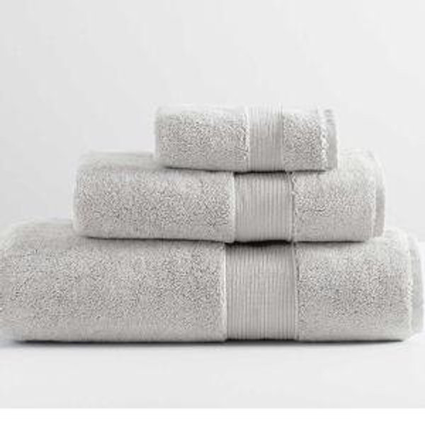 Classic Organic Hand Towel- Gray Mist