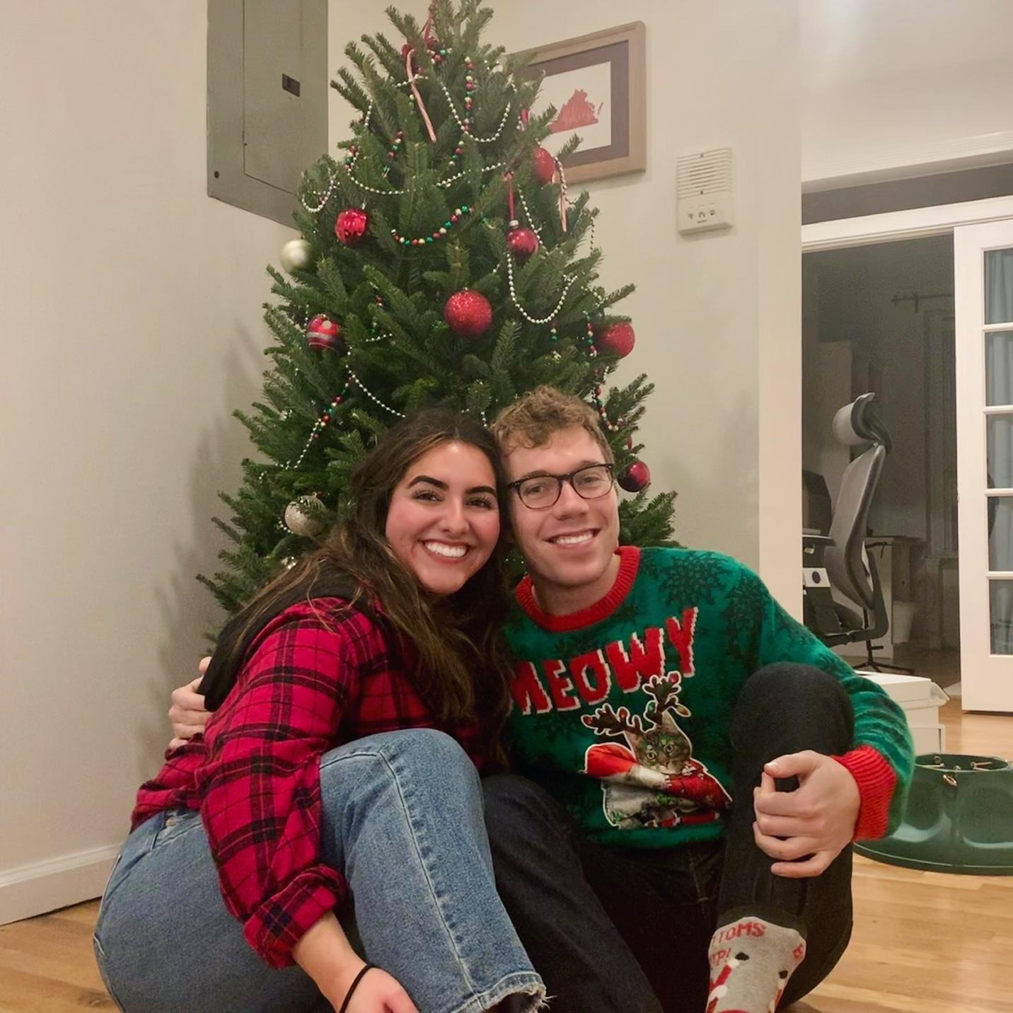 First Christmas Tree in our apartment in Hoboken, NJ