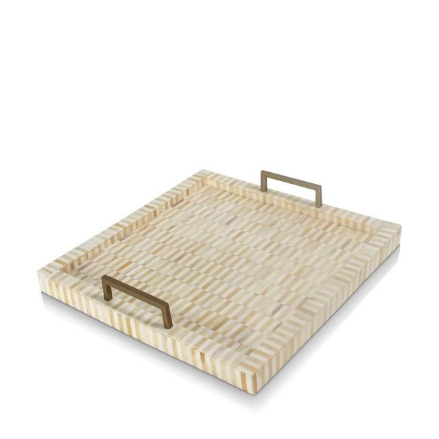 Regina Andrew Design Nevis Square Multi-Tone Tray