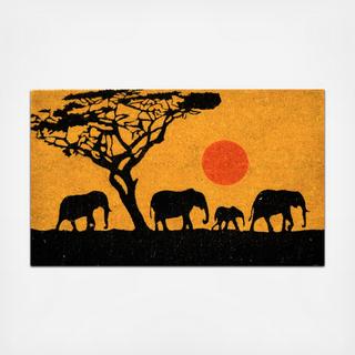 Elephants Doormat