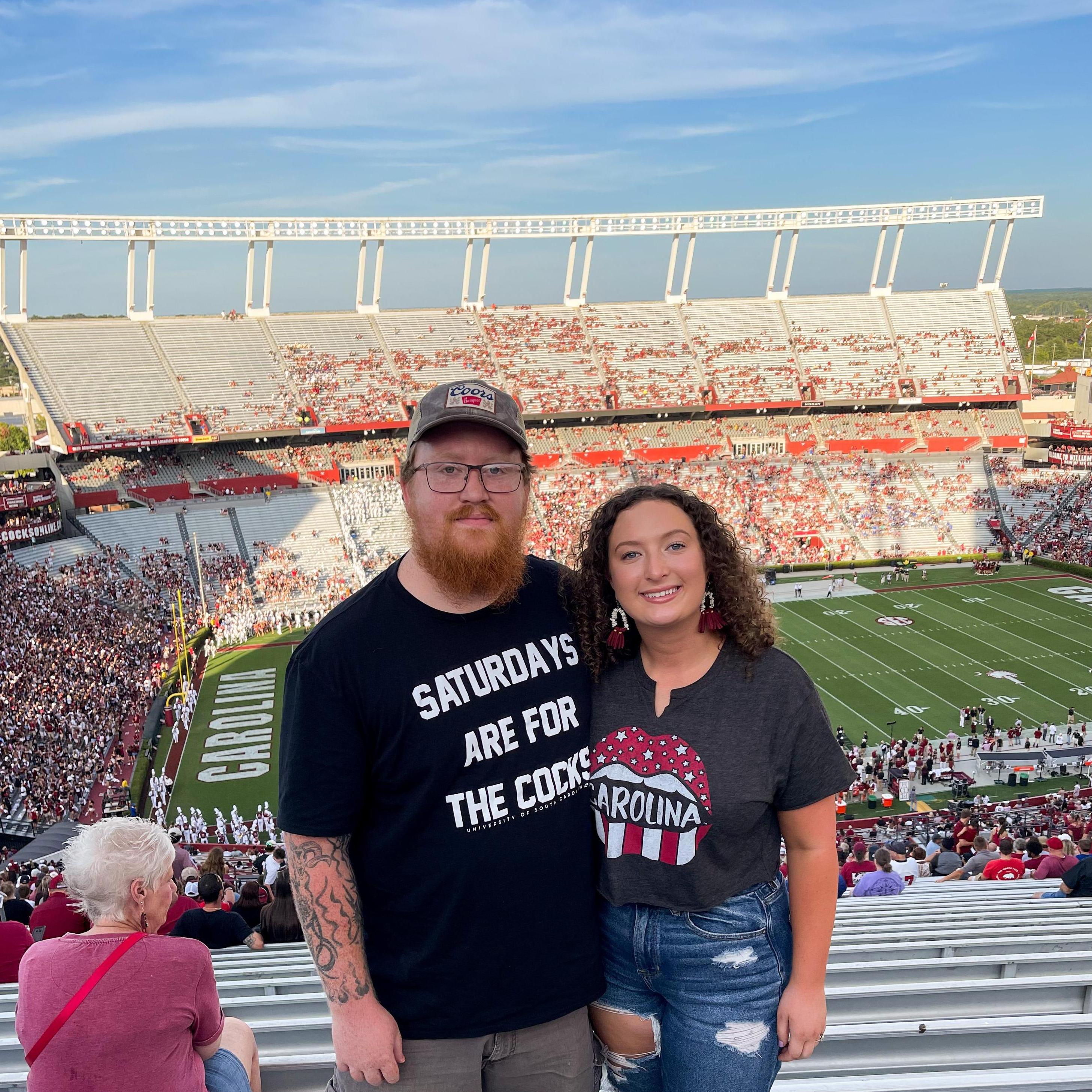 This is the first USC home game of the 2021 season. Go Cocks!