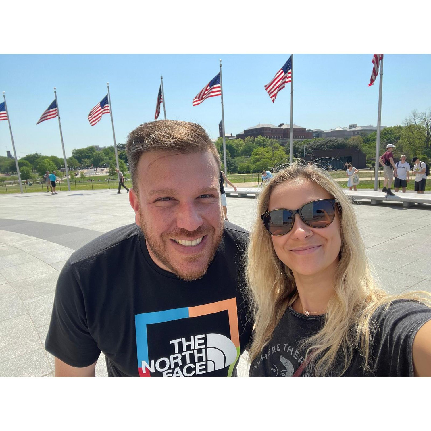 3 months after we met, we flew to DC, had a tourist day, then cleared out Gloria's storage unit and drove back to SC in a u-haul!
Washington DC March 2023 (Guess it was less than 3 months LOL)