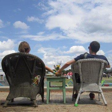 just sitting & dreaming {VIP status} 
best weekend at Forecastle