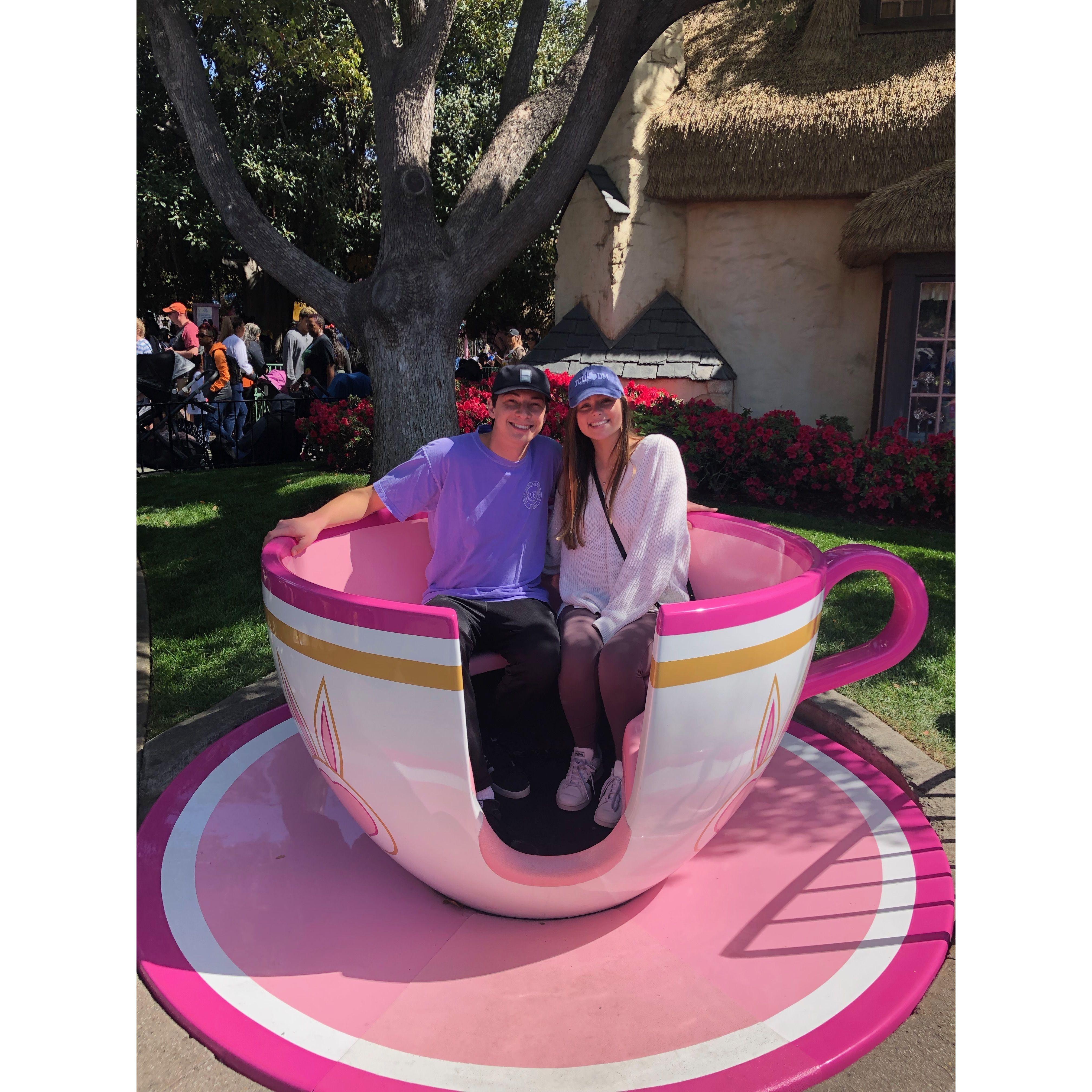 March 2019 - We spent spring break in San Diego and went to Disneyland together.