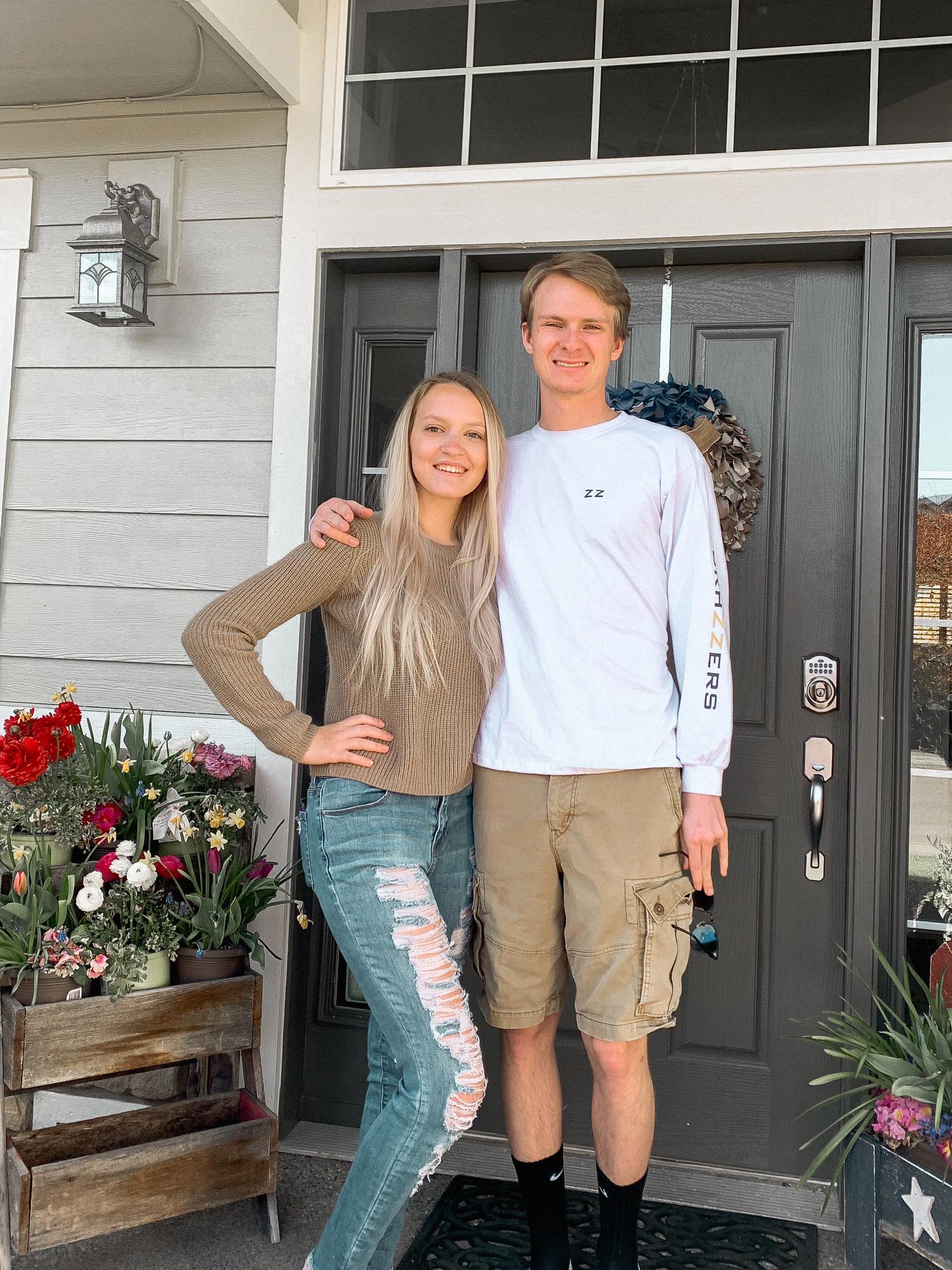 Our first Easter as a married couple.