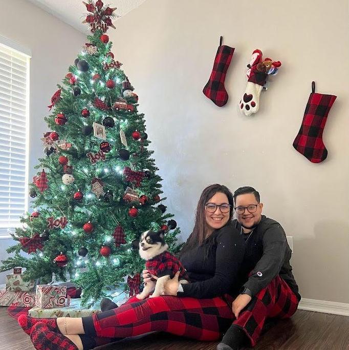 Our first Christmas together