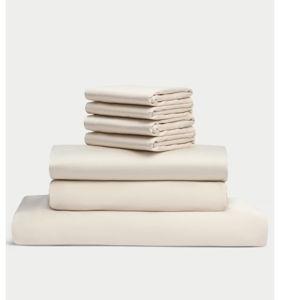 Bamboo Bedding Core Bundle - Size: King/Color: Oat