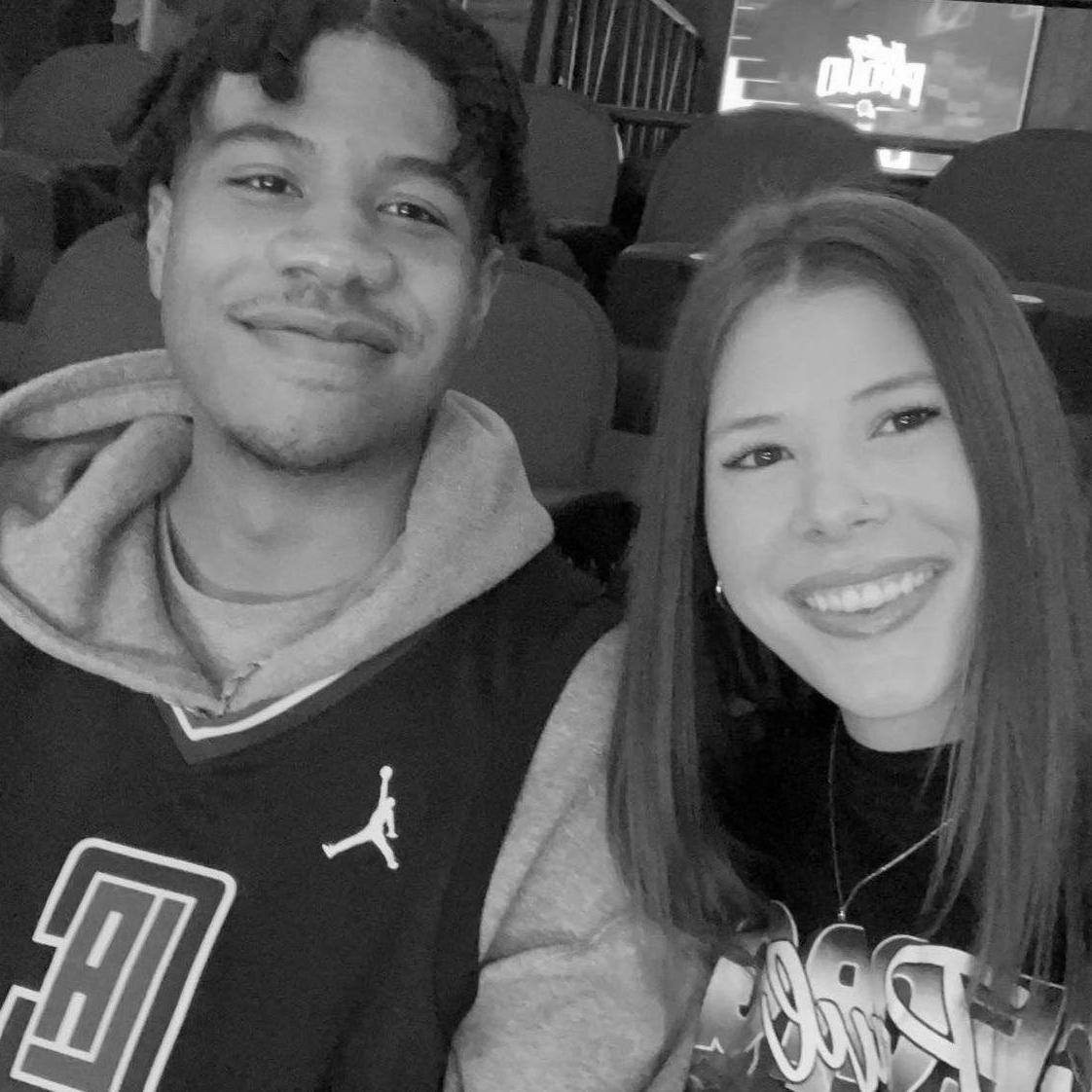 Our first NBA game together!