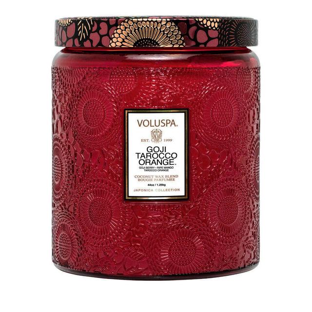 Voluspa Goji Tarocco Orange Luxe Jar Candle 44 oz.