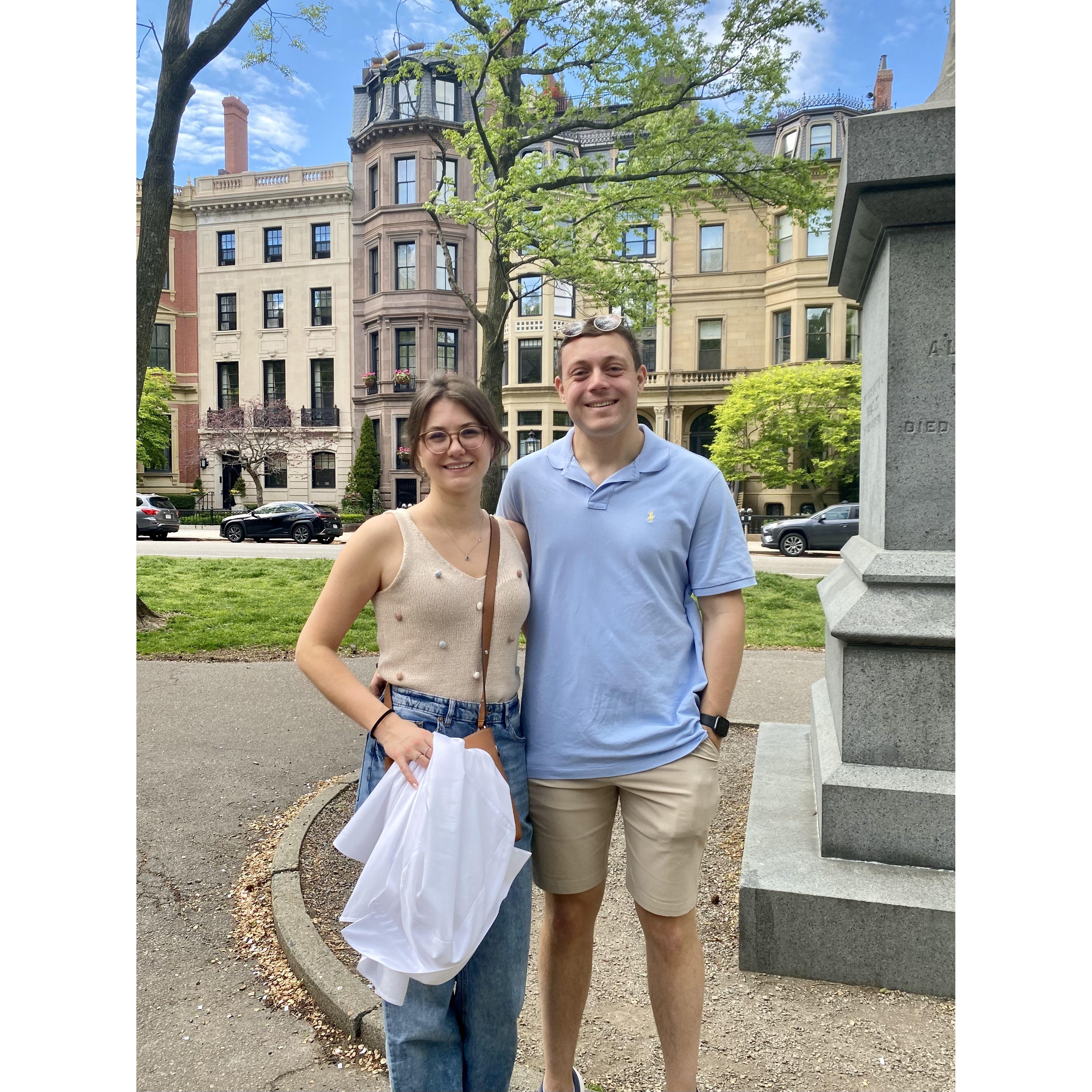 Boston! Such a lovely trip to see Robert's grandparents