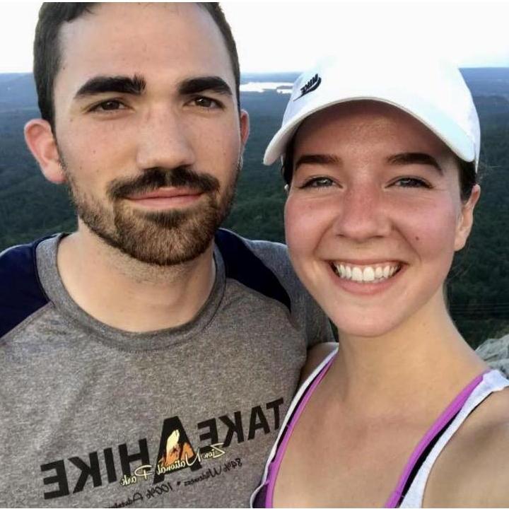 On top of Pinnacle Mountain