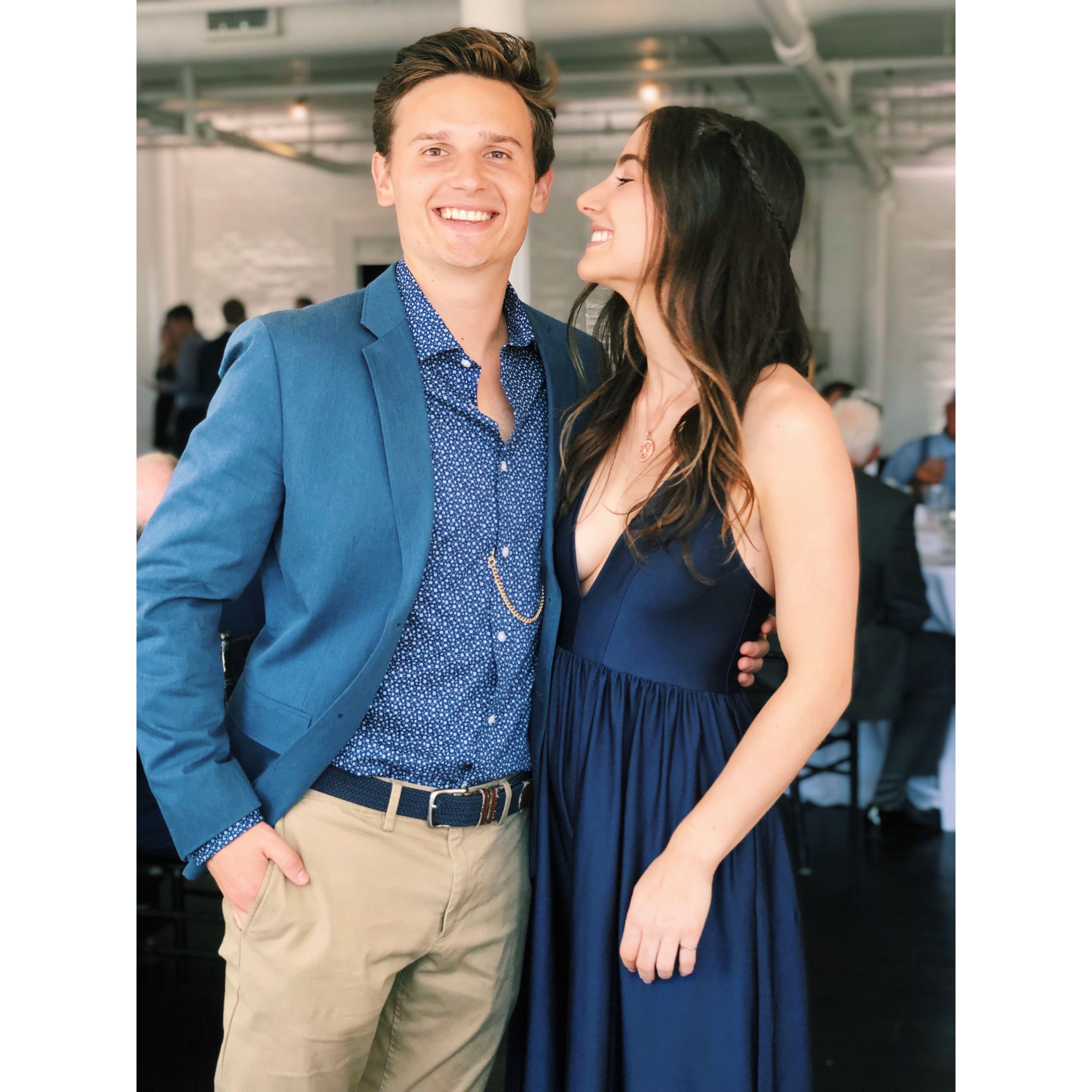 Our first wedding