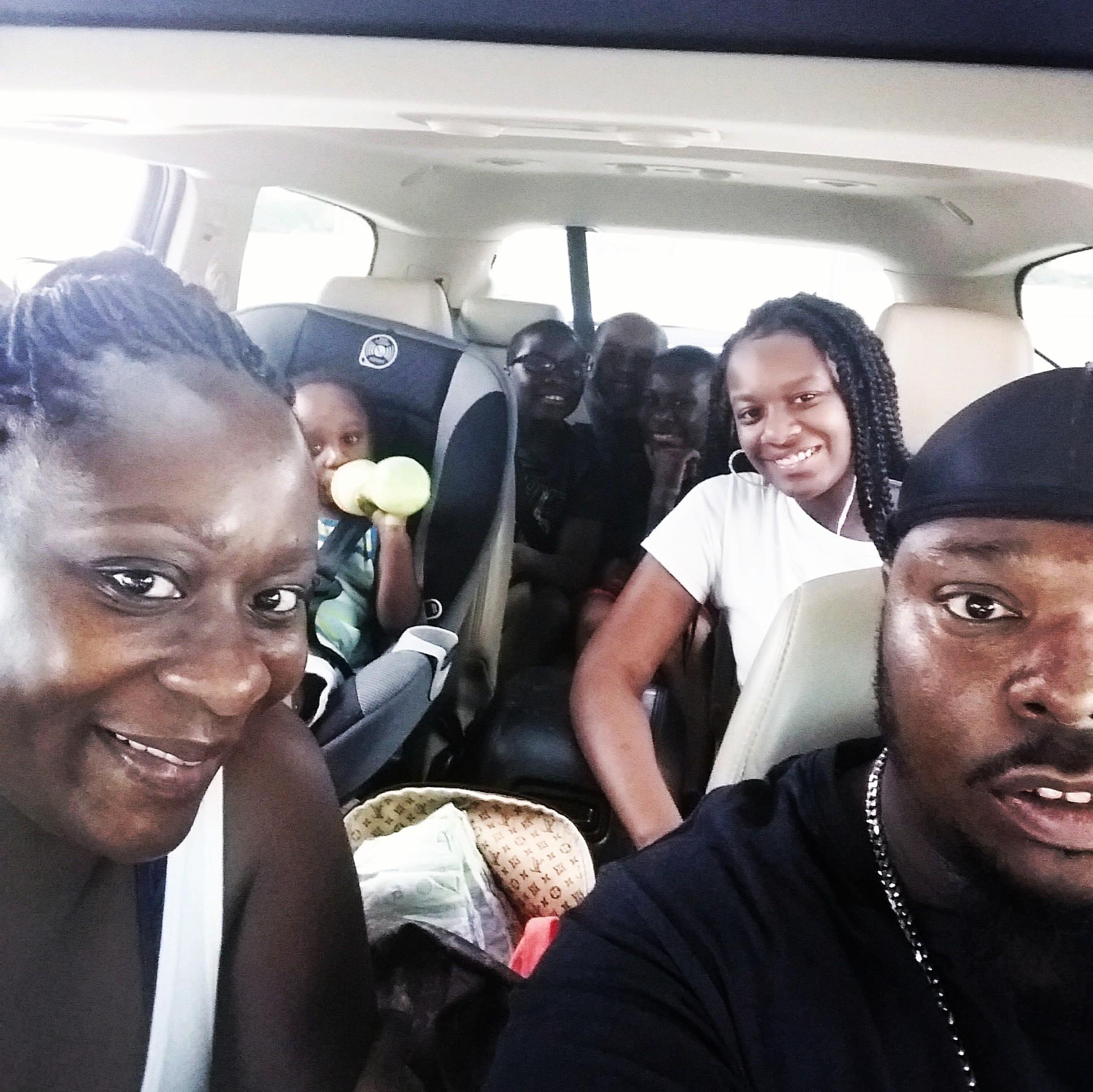 The whole crew #the Pascol family