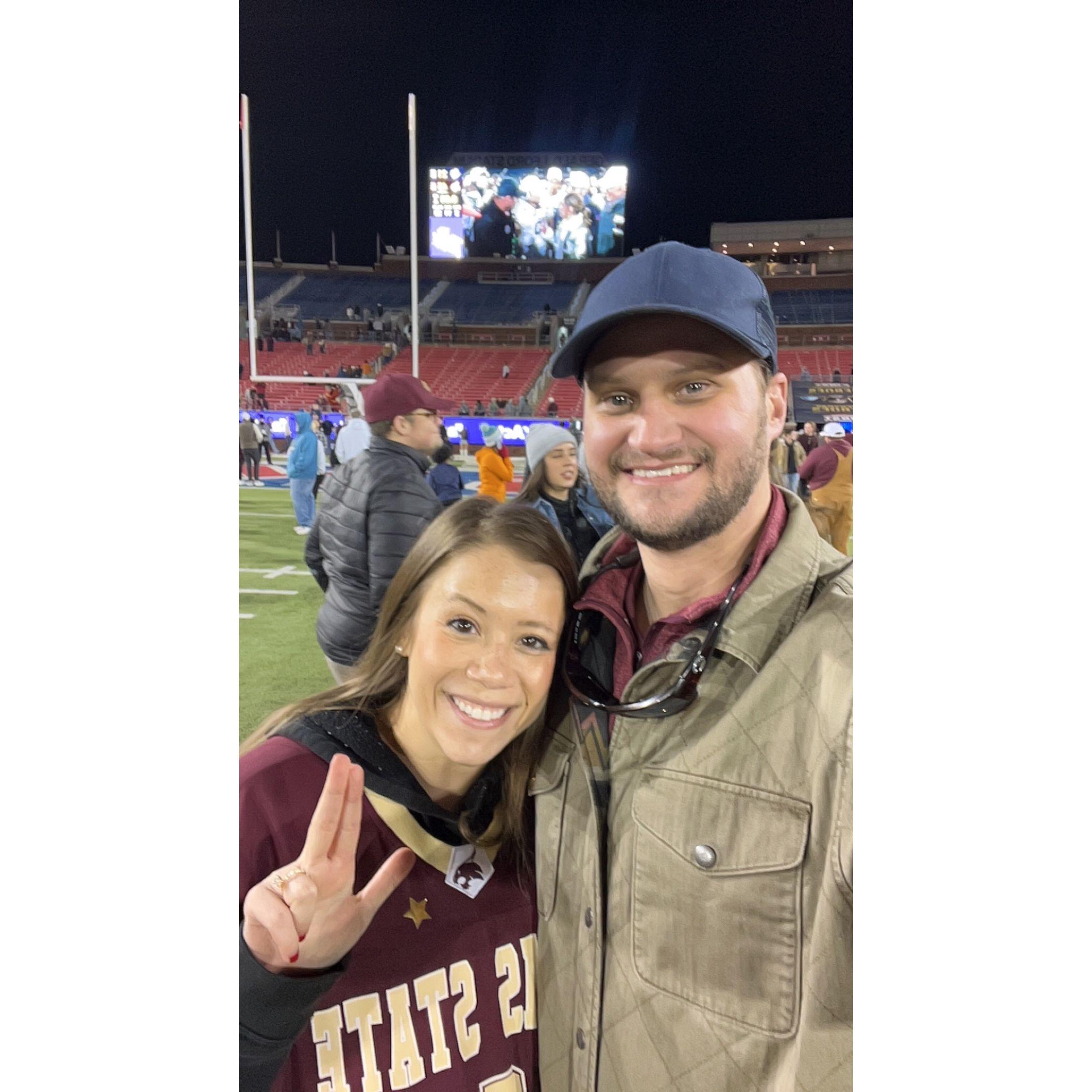1st Bowl Game!