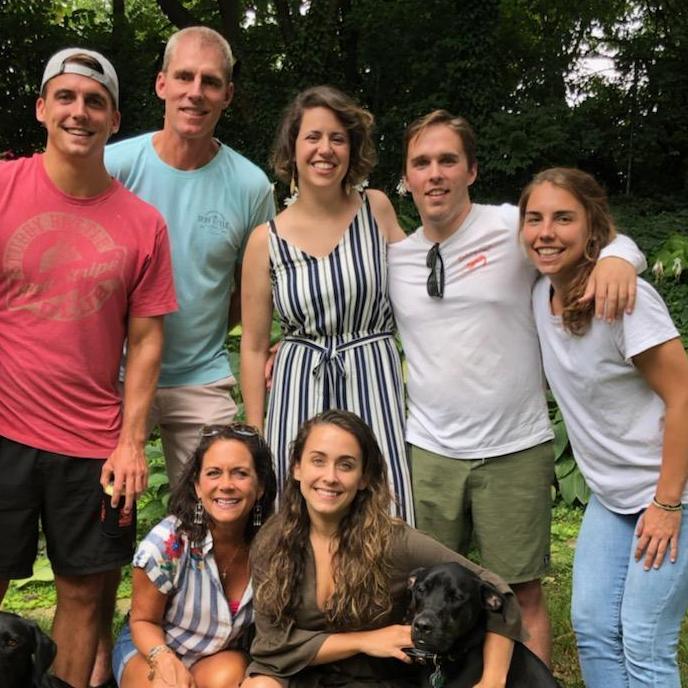 All of our adventures are made better with our families. Memorial day with the Giesting family, Grooms mother.