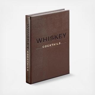 Whiskey Cocktails Leather Bound Book