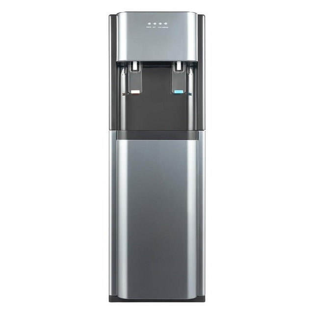 Bottom Loading Water Cooler Dispenser,reestanding Bottom Loading Hot Cold Water Dispenser for 5 Gallon Bottles,5-10℃/41-50℉, 85-95℃/185-203℉ (Grey-10)