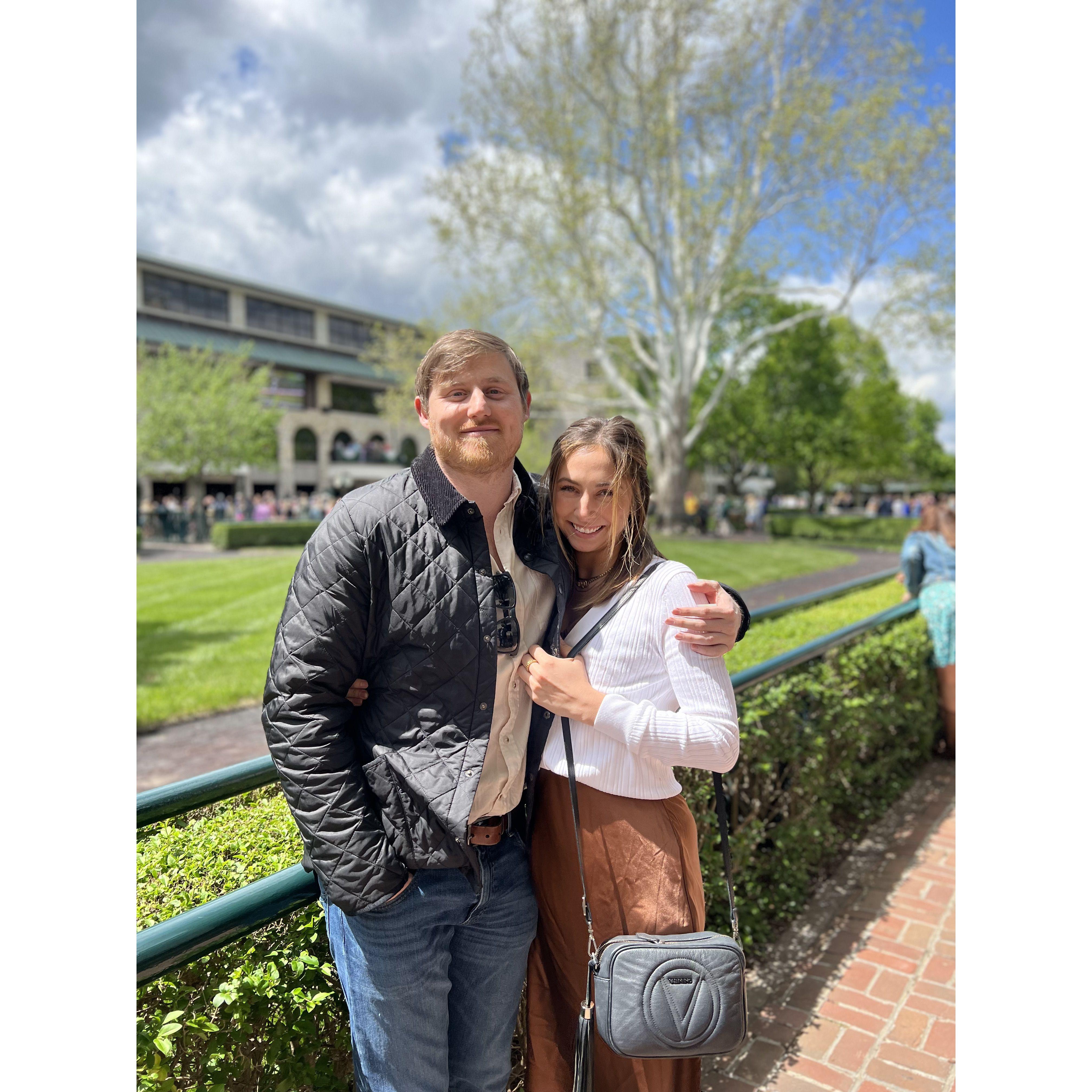 Our happy place - Keeneland!